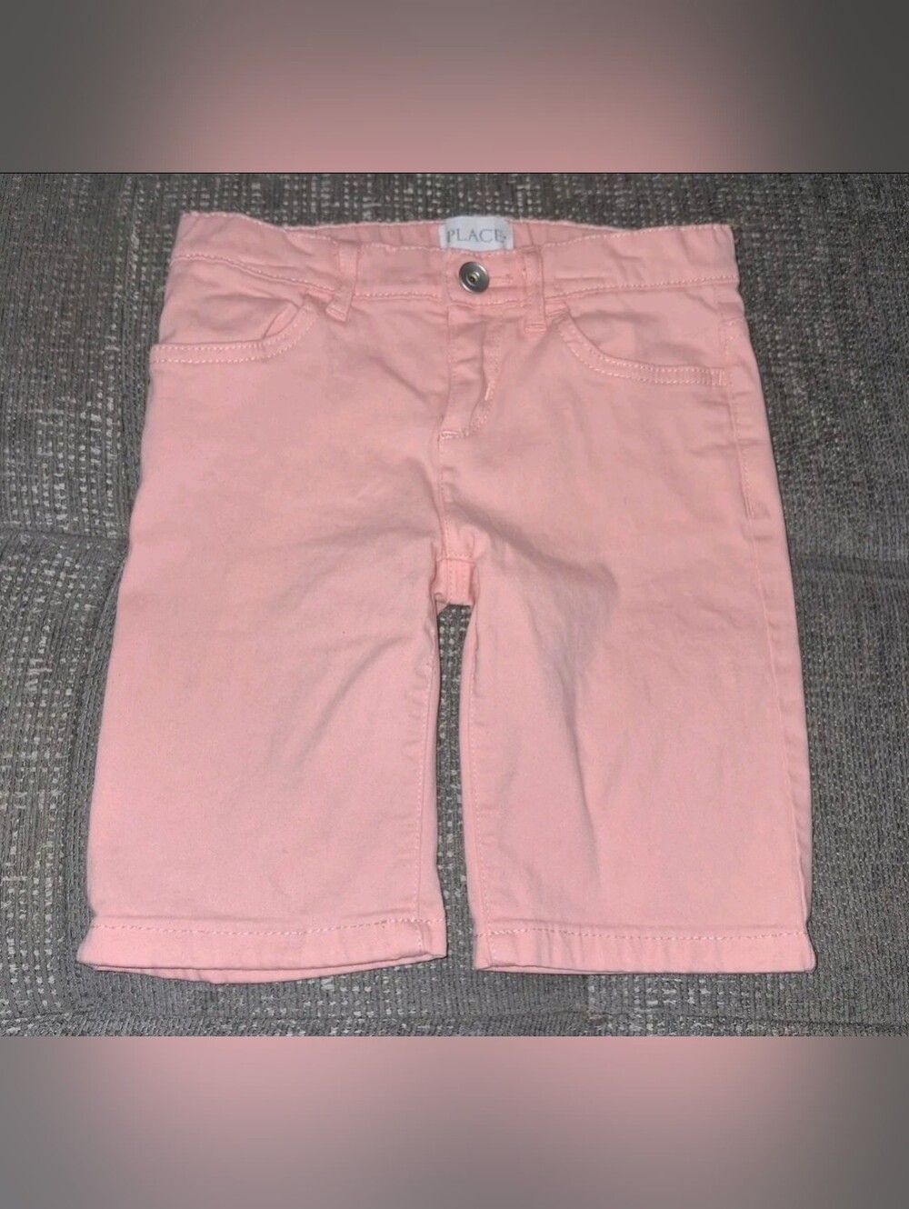 The Children's Place Pastel Bermuda Shorts Trio Bundle - Pink, Cream, Lavender - Picture 2 of 5